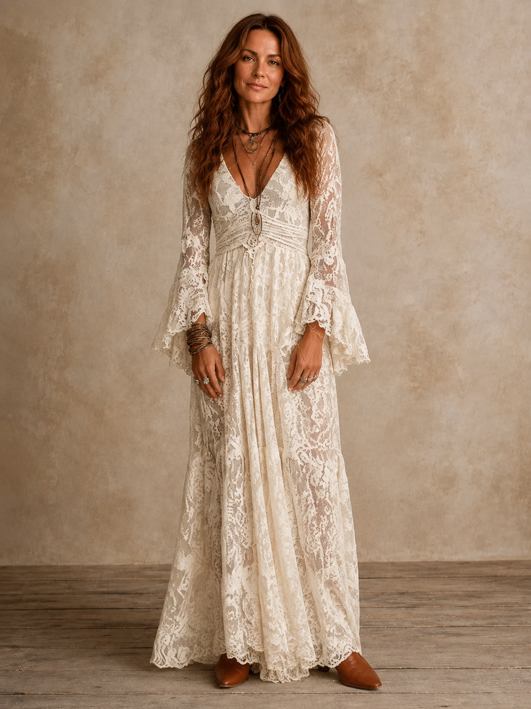 Persephone | Vintage Silhouette Maxi Dress