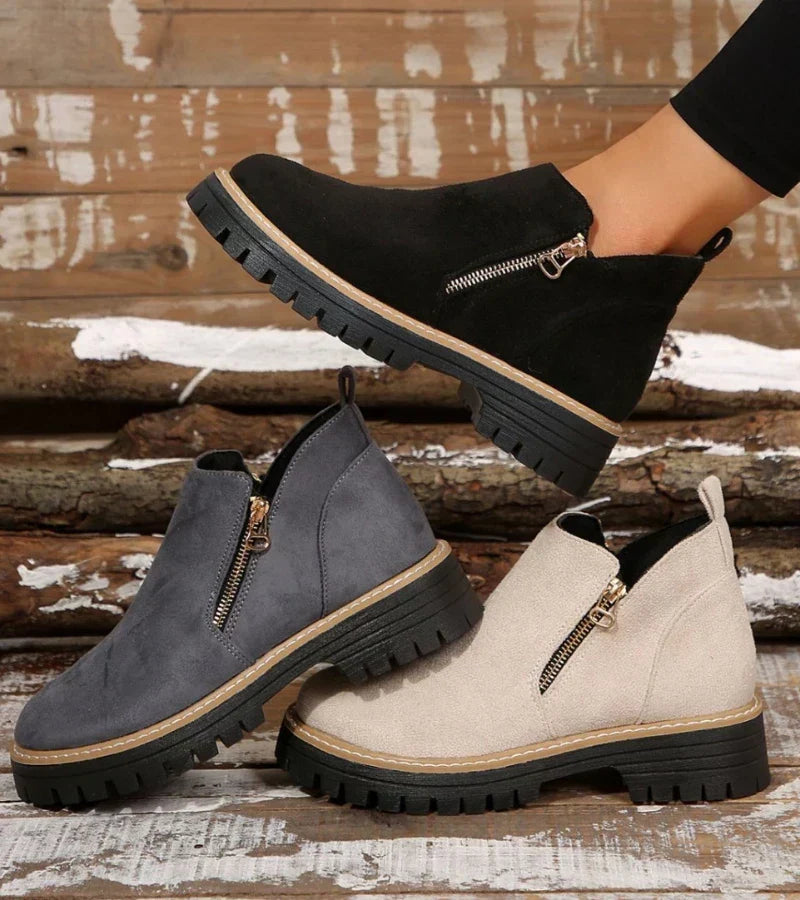The Ava — Comfort Ankle Boots