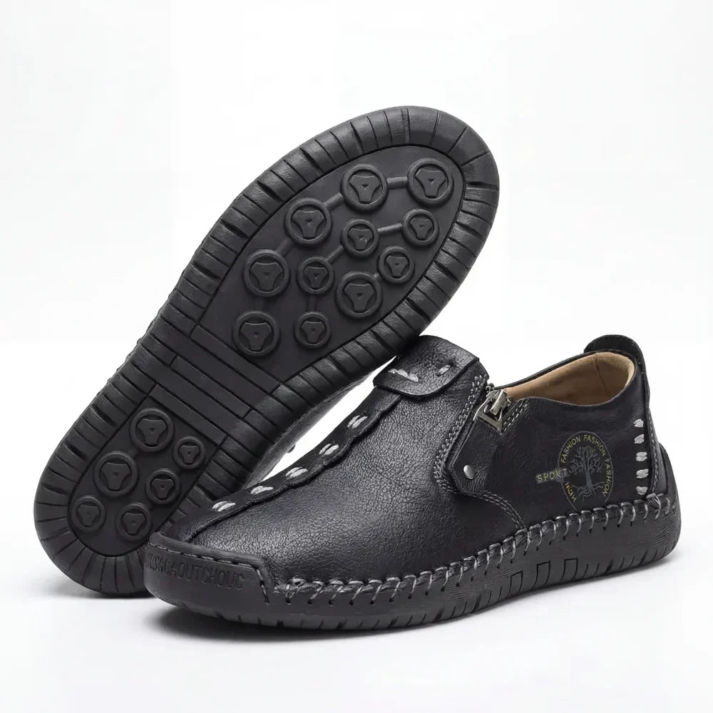 Florence | Cushioned Zip Loafers