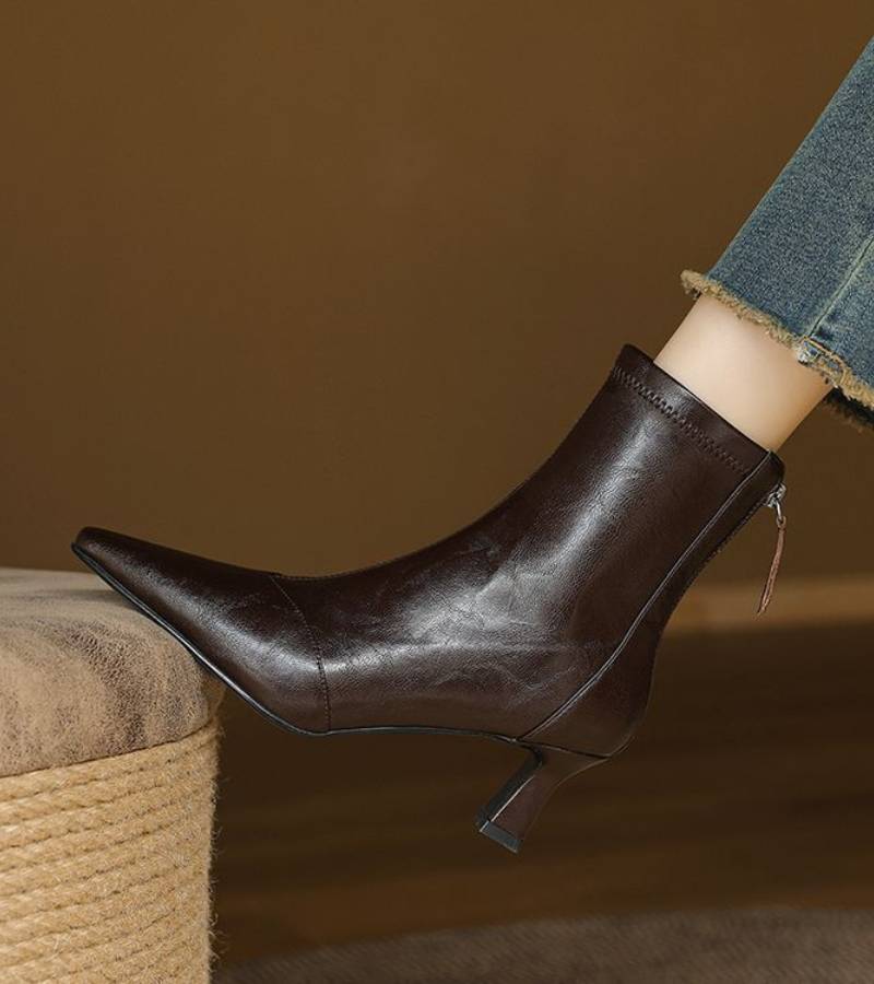 Charlotte-May | Heeled Ankle Boots