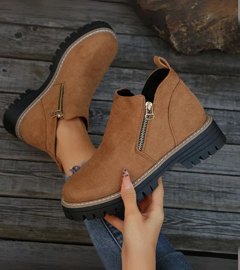 The Ava — Comfort Ankle Boots