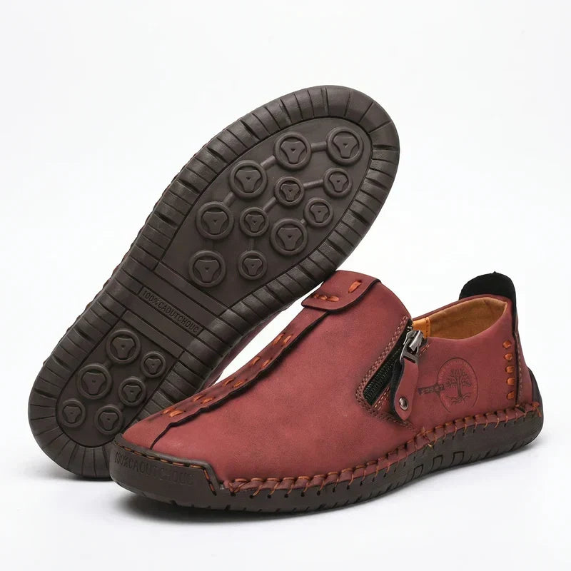 Florence | Cushioned Zip Loafers
