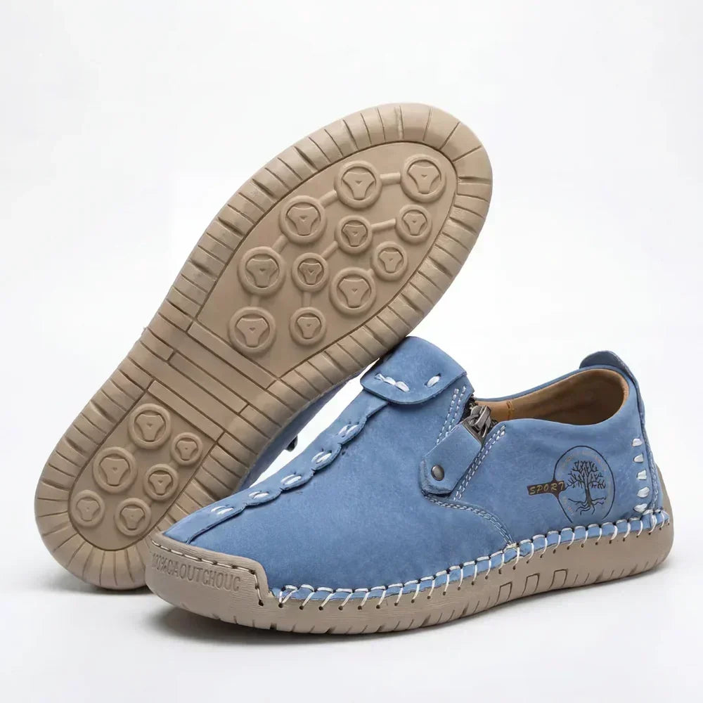 Florence | Cushioned Zip Loafers