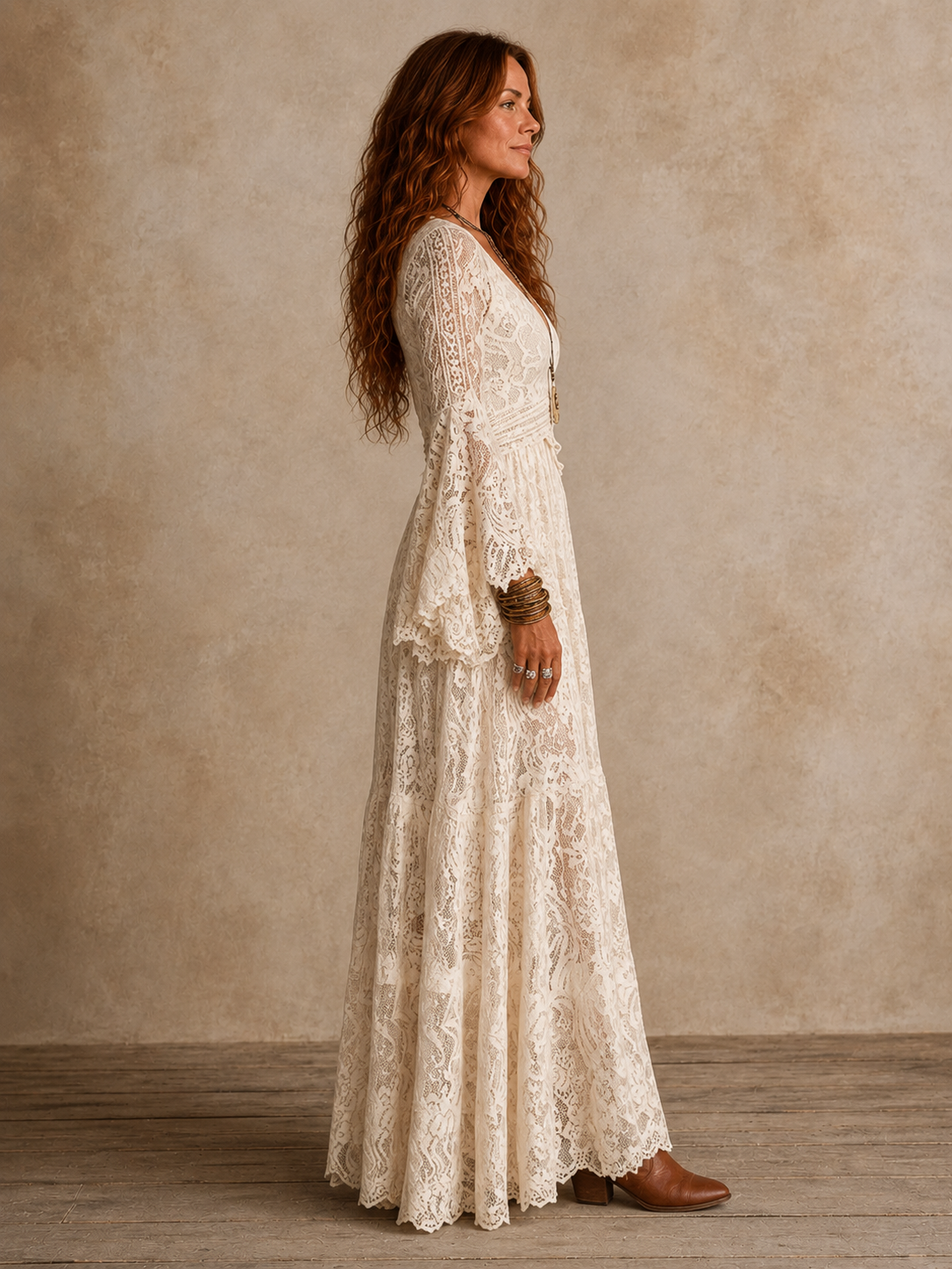 Persephone | Vintage Silhouette Maxi Dress