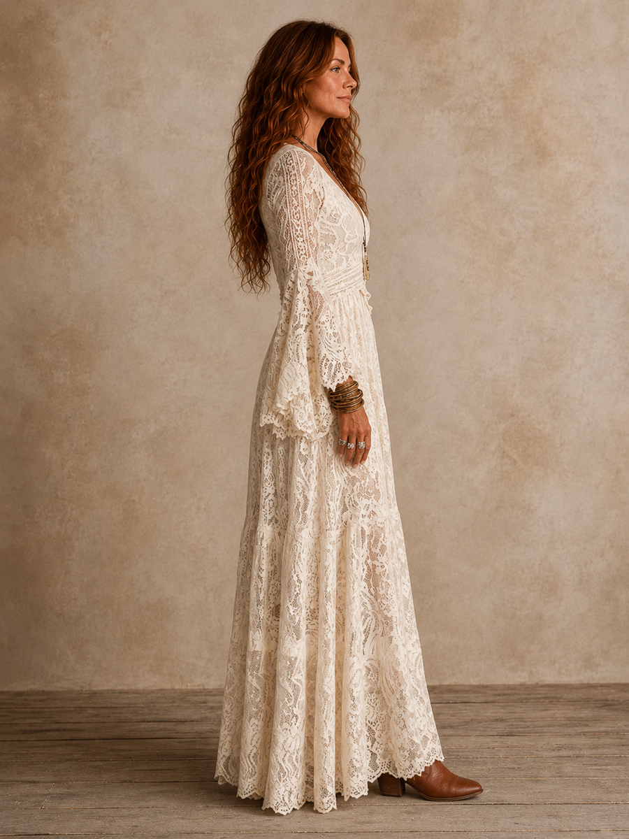 Persephone | Vintage Silhouette Maxi Dress