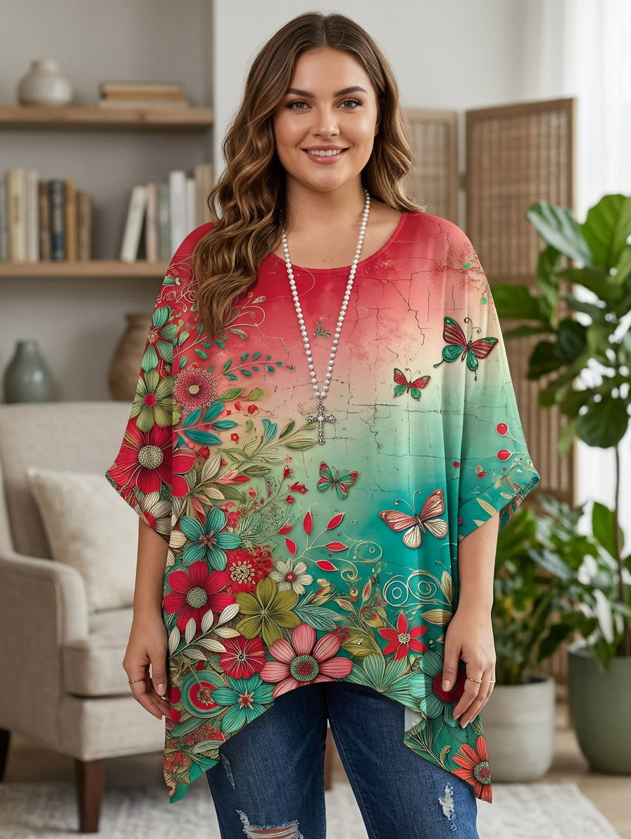 Josefina | Vintage Bohemian Floral T-Shirt