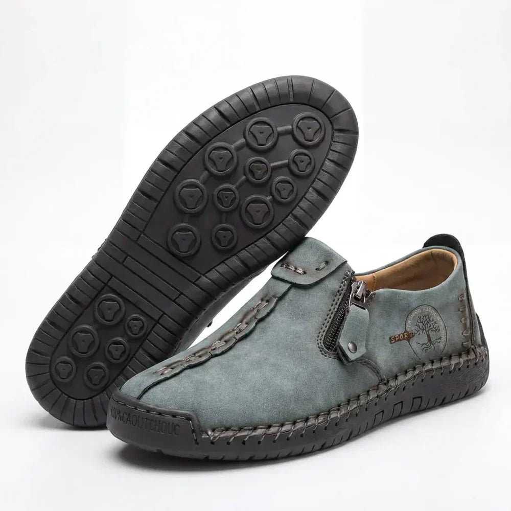 Florence | Cushioned Zip Loafers