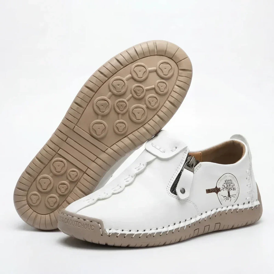 Florence | Cushioned Zip Loafers