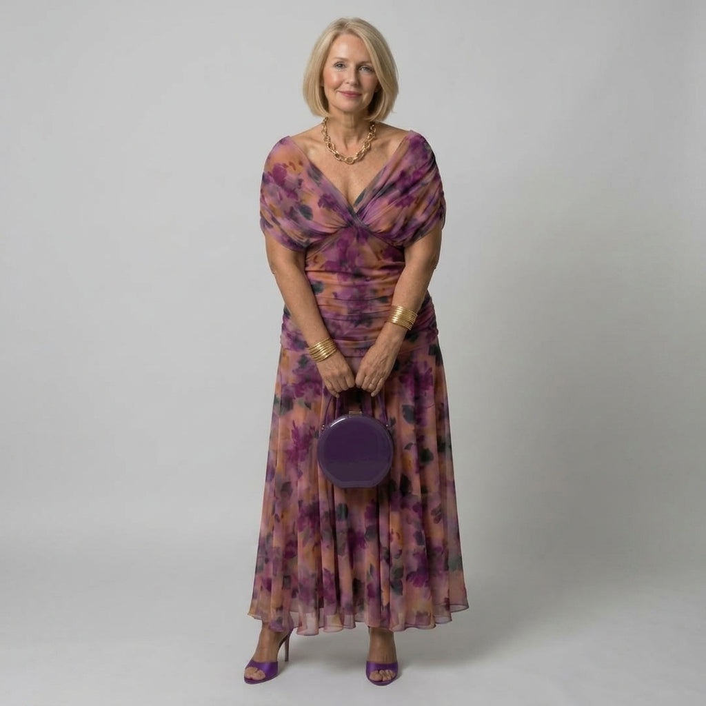 Calen | Off-Shoulder Midi Dress