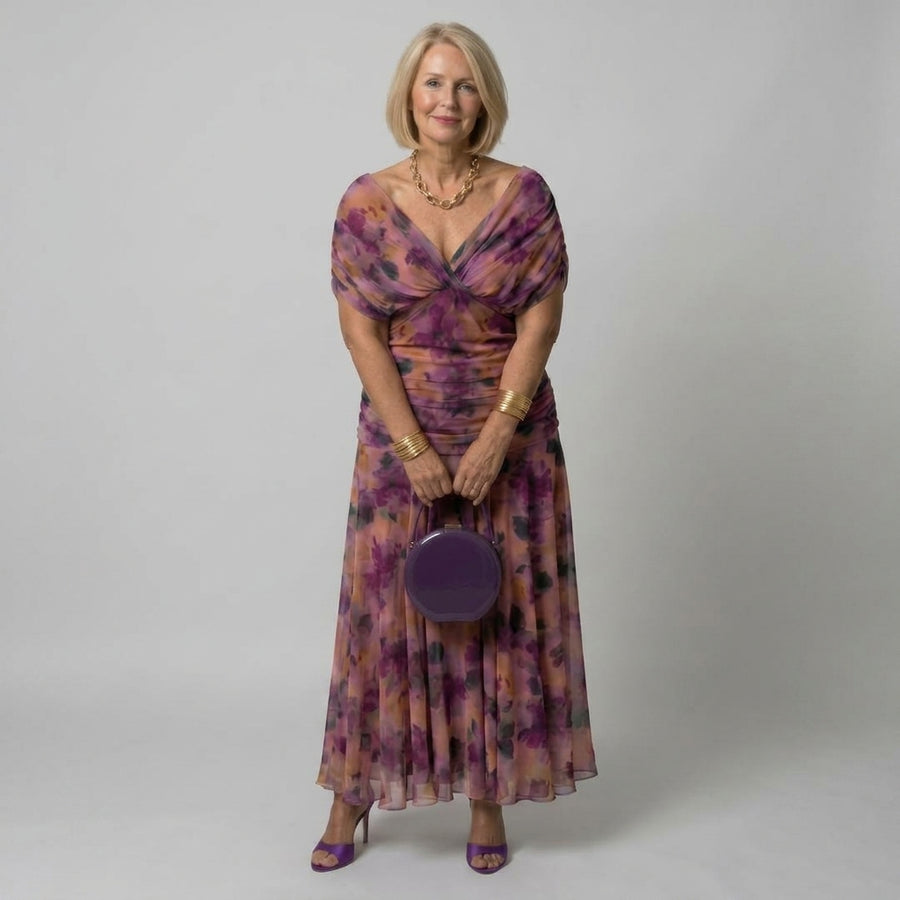 Calen | Off-Shoulder Midi Dress
