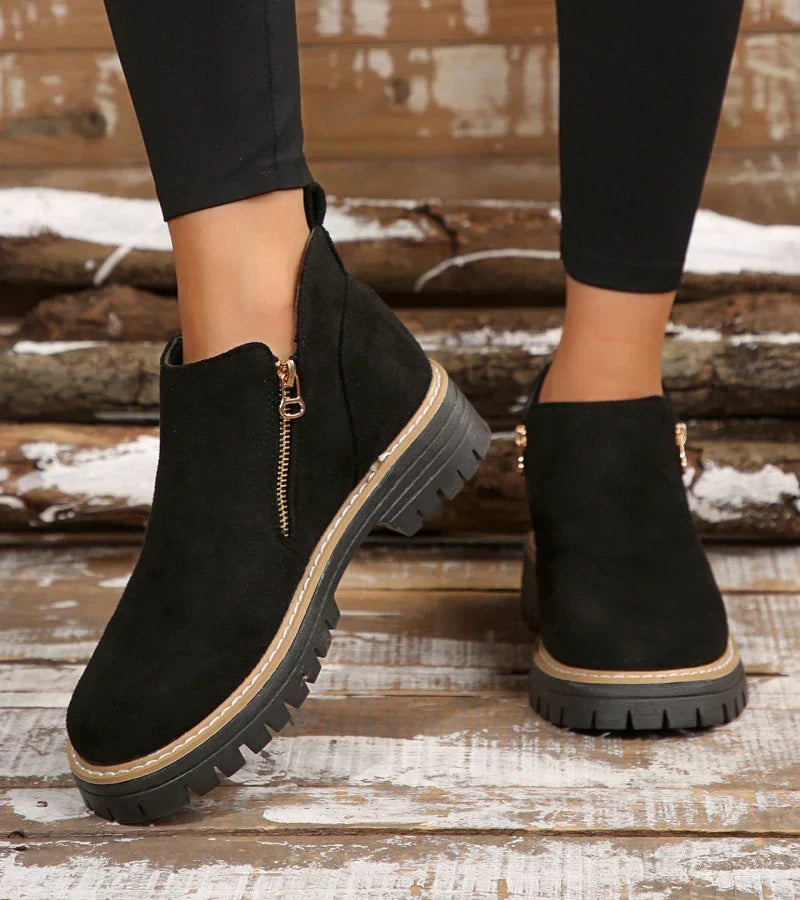 The Ava — Comfort Ankle Boots
