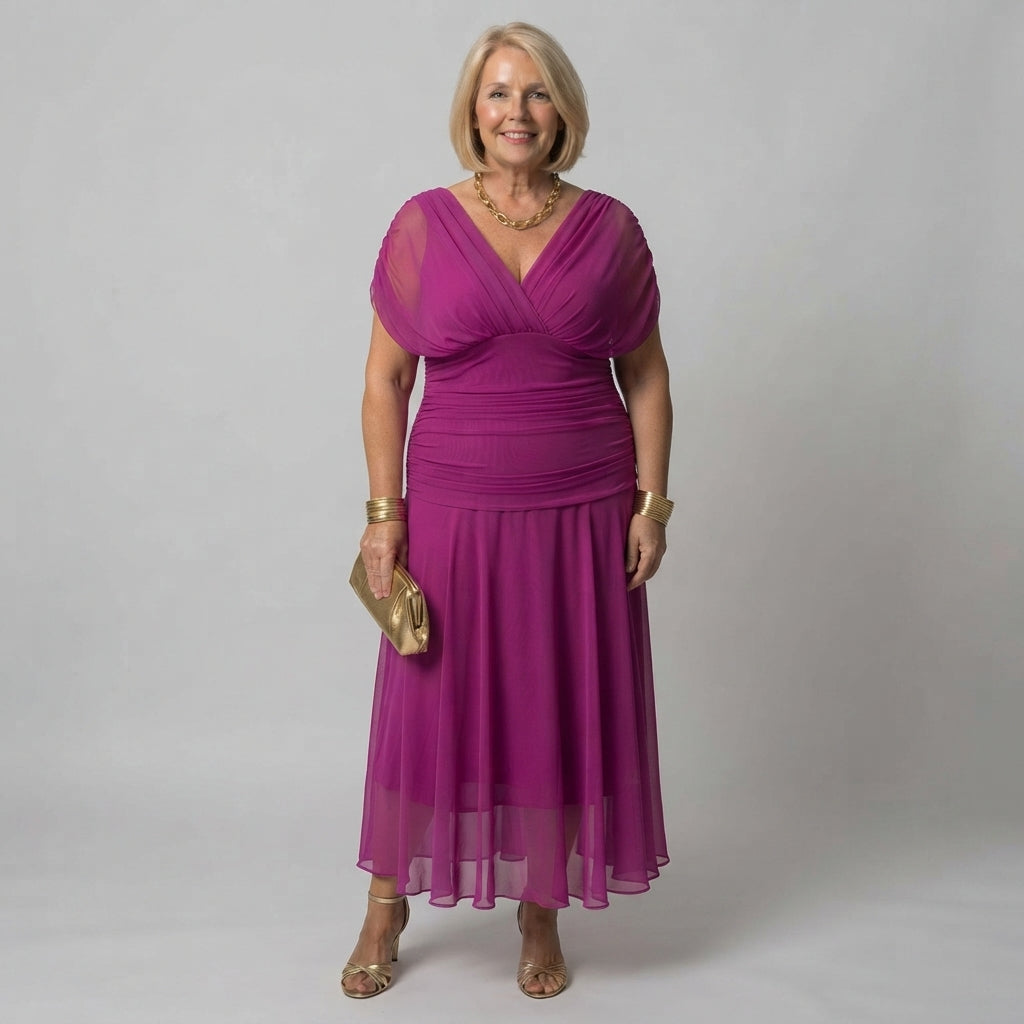 Calen | Off-Shoulder Midi Dress
