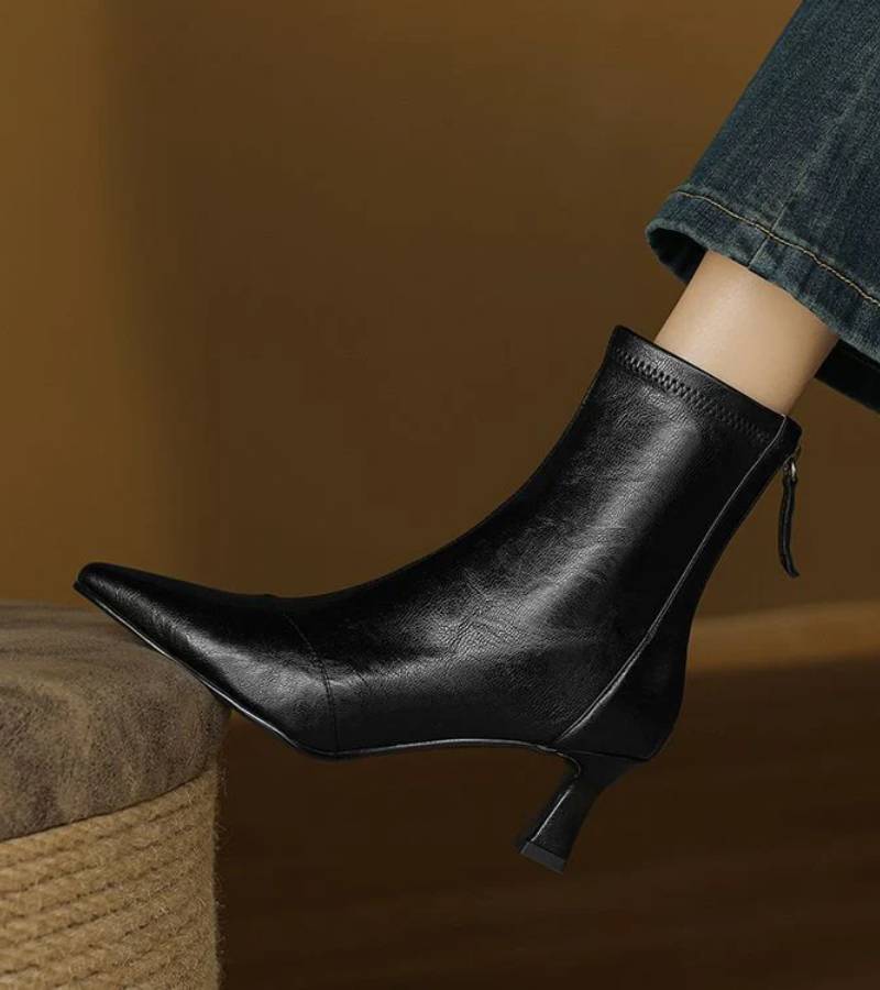 Charlotte-May | Heeled Ankle Boots