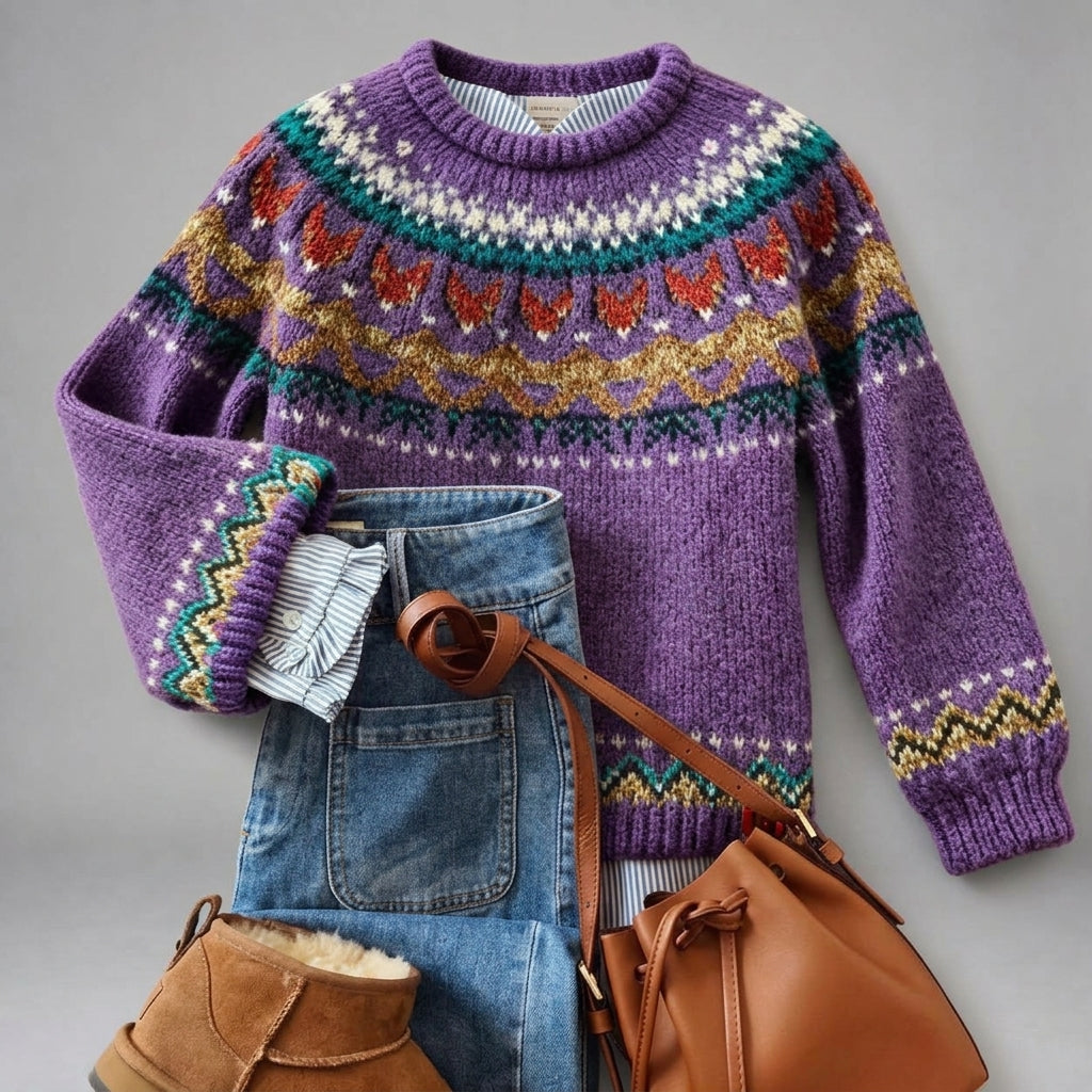 SOLVA | CLASSIC VINTAGE KNIT JUMPER