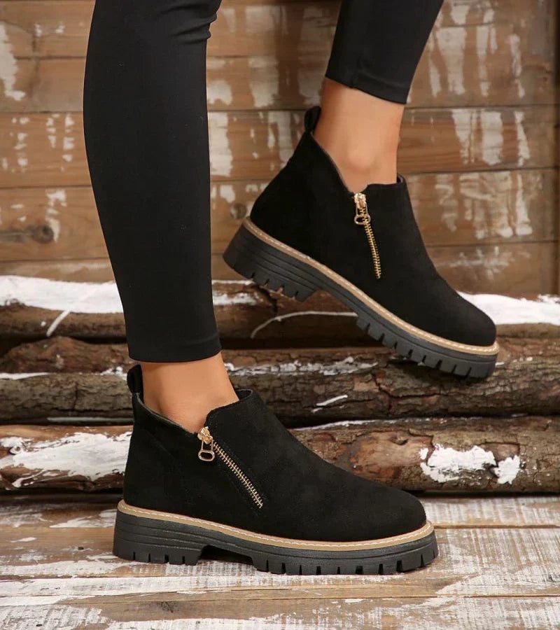 The Ava — Comfort Ankle Boots