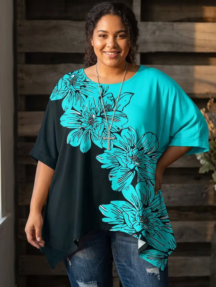 Wilma | Vintage Bohemian Floral T-Shirt