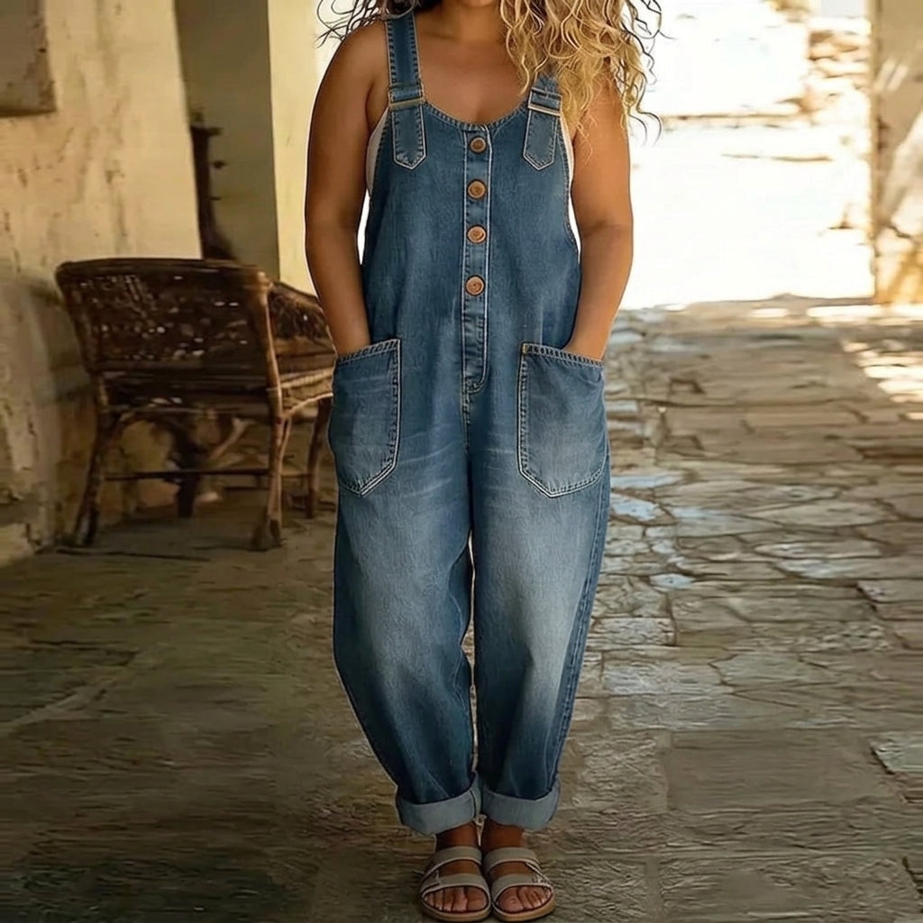 Mae | Denim Overalls Adjustable Straps