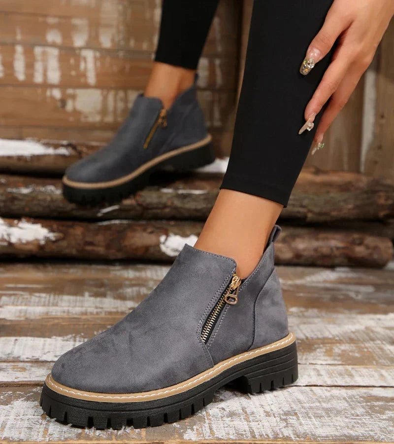 The Ava — Comfort Ankle Boots
