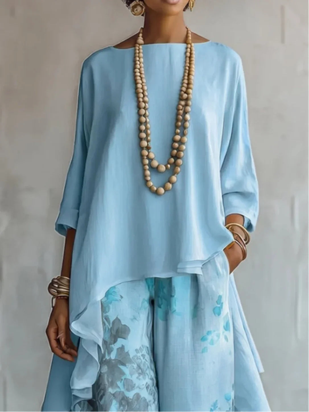 Celeste | High-Low Two-Piece Set