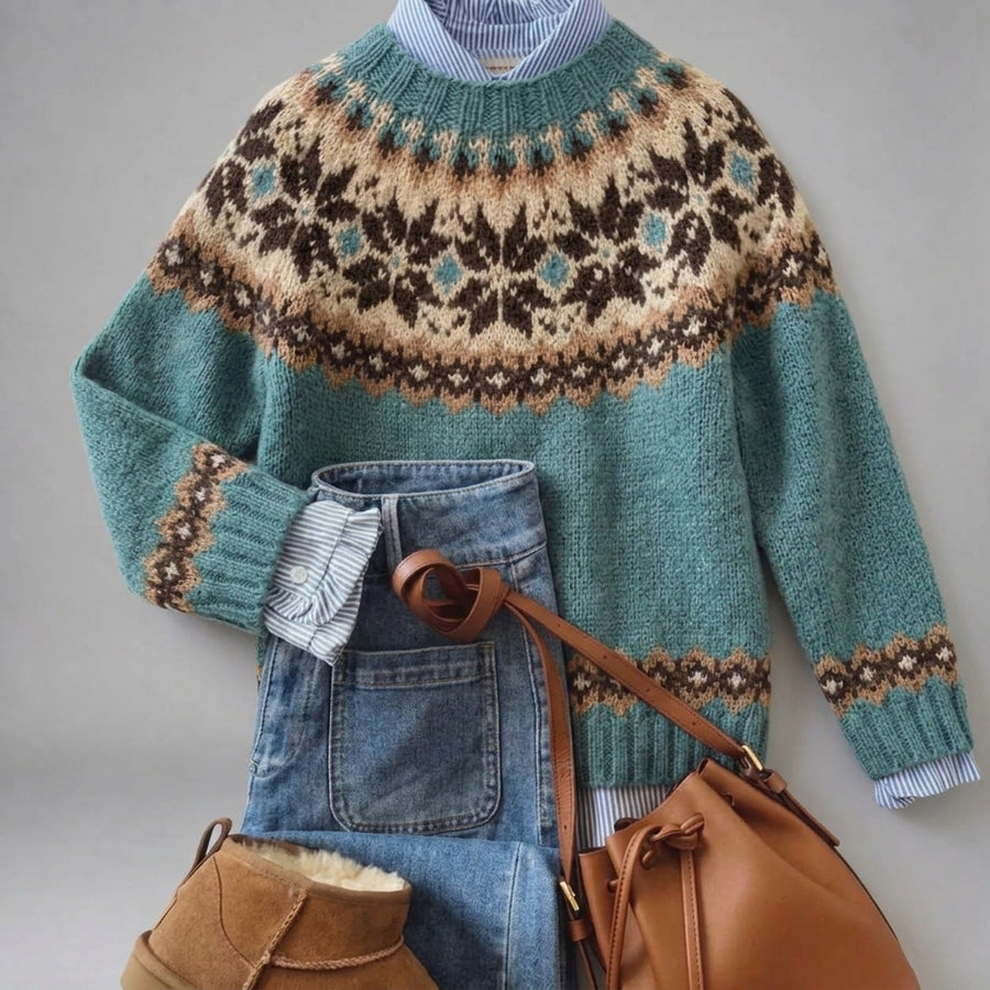 VELLARO | CHIC VINTAGE KNIT JUMPER