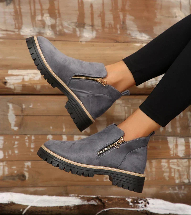 The Ava — Comfort Ankle Boots