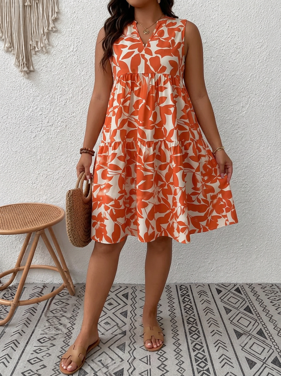 Carly | Easy Summer Vacation Floral Dress