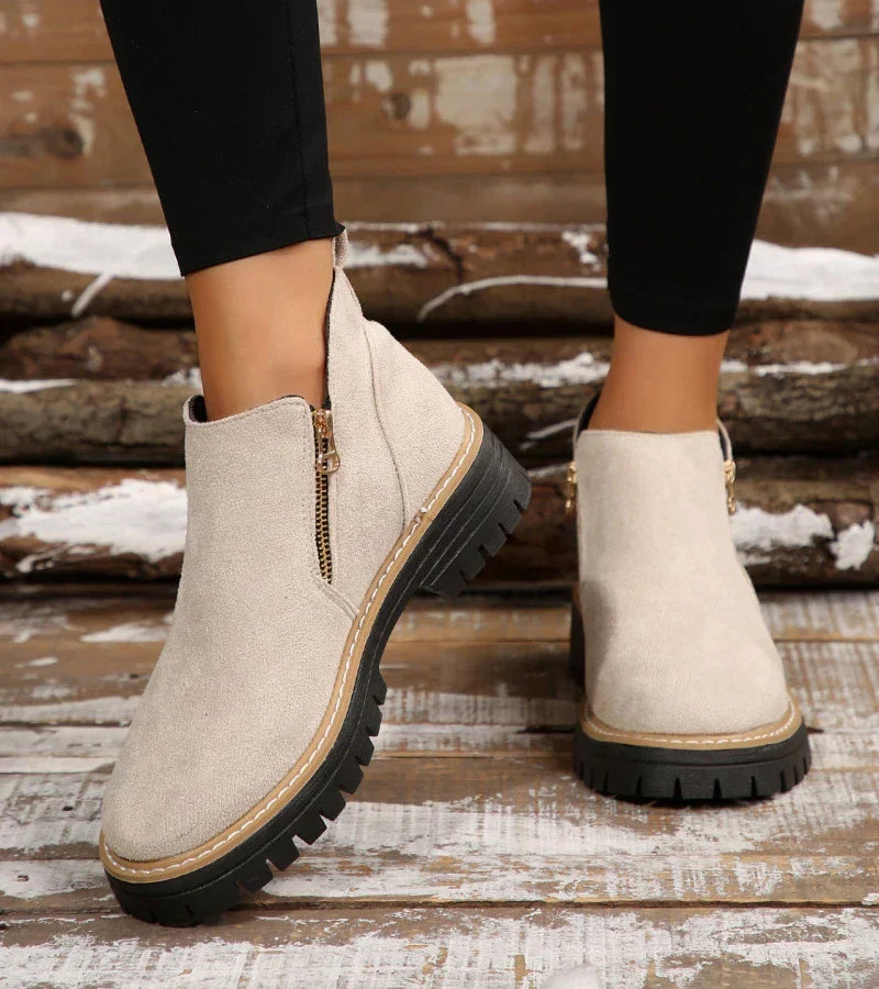 The Ava — Comfort Ankle Boots