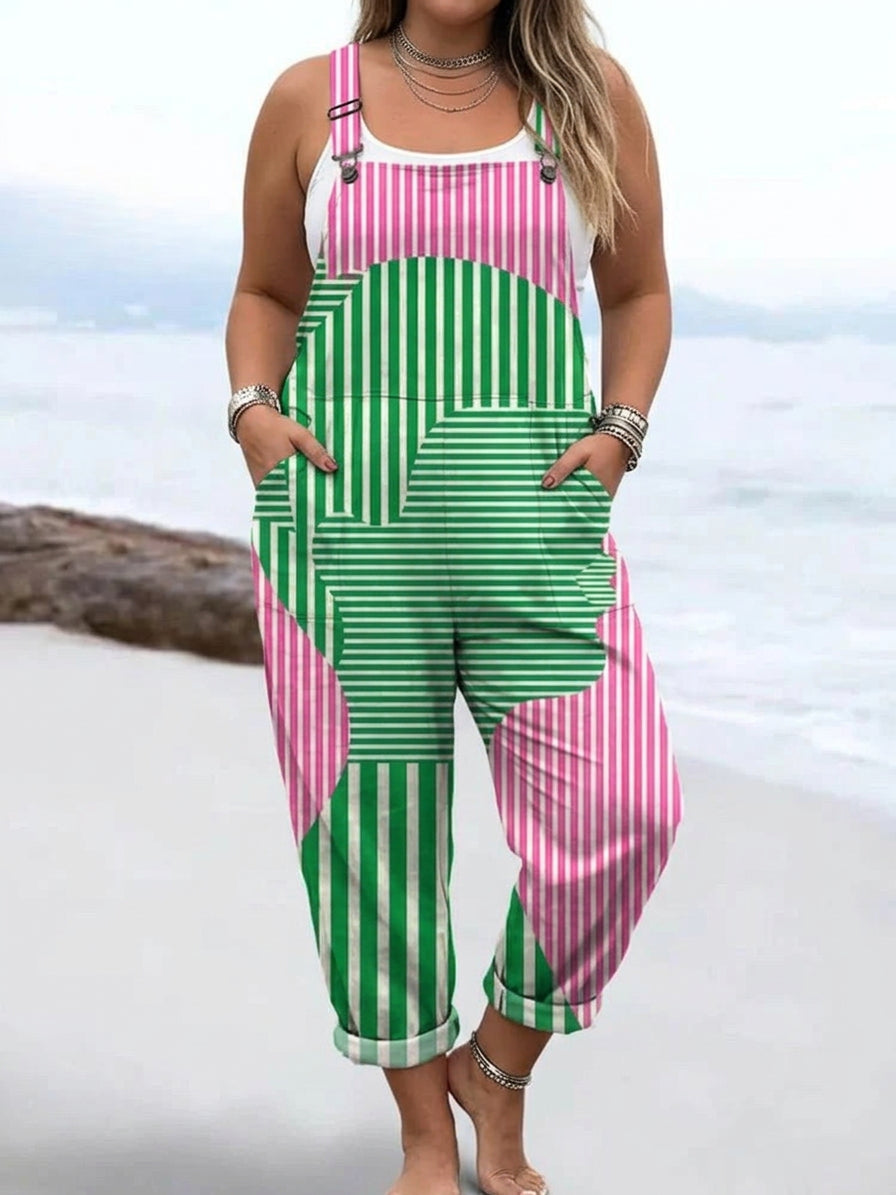 Audrey | Abstract Shape Jumpsuit