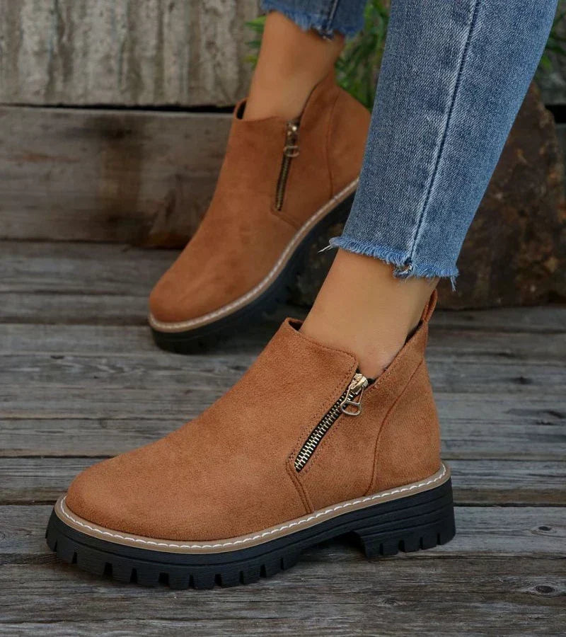 The Ava — Comfort Ankle Boots
