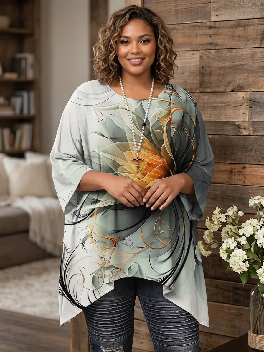 Amara | Vintage Bohemian Floral T-Shirt
