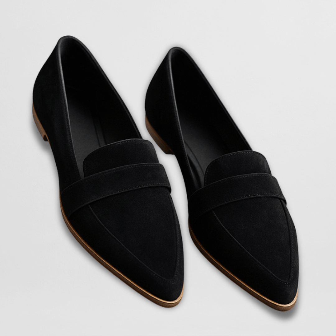 Helen | Supportive Suede Loafers