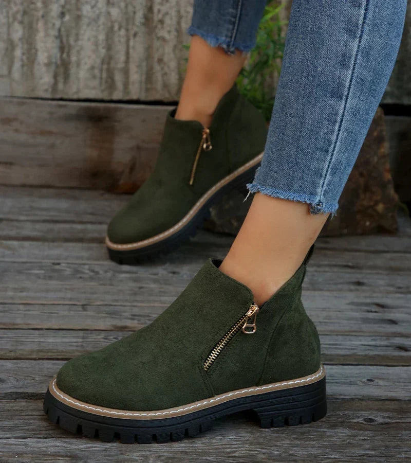 The Ava — Comfort Ankle Boots