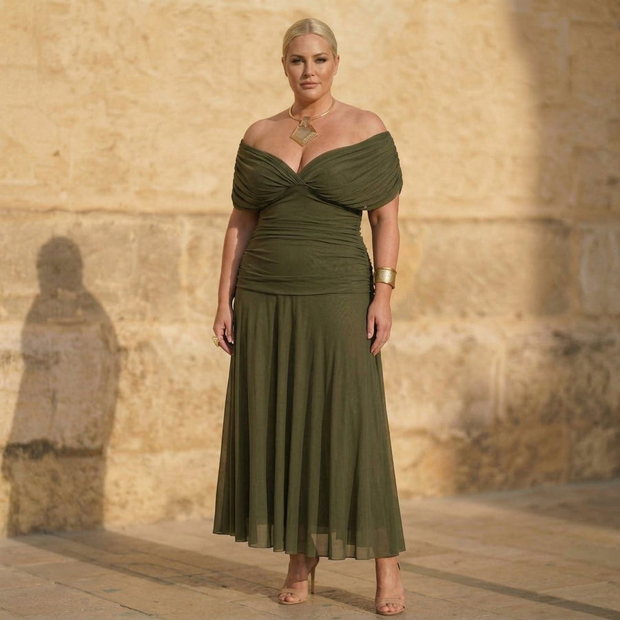 Jade | Elegant Green Dress
