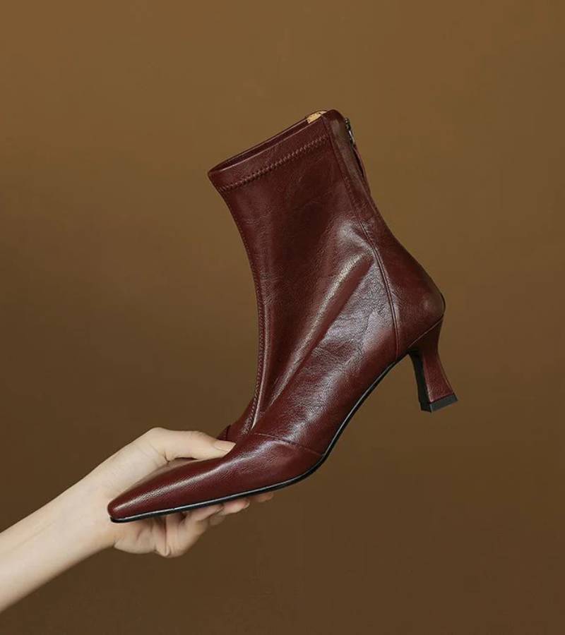 Charlotte-May | Heeled Ankle Boots