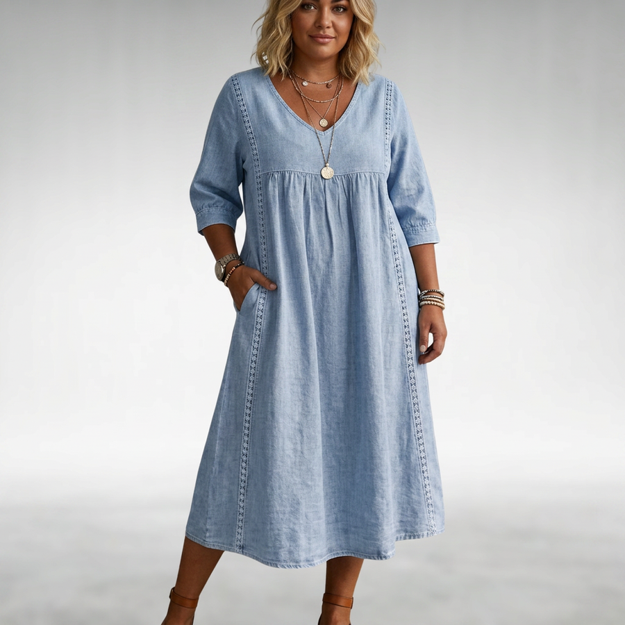 Valerie Comfort Midi Dress