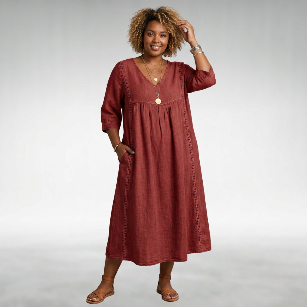 Valerie Comfort Midi Dress
