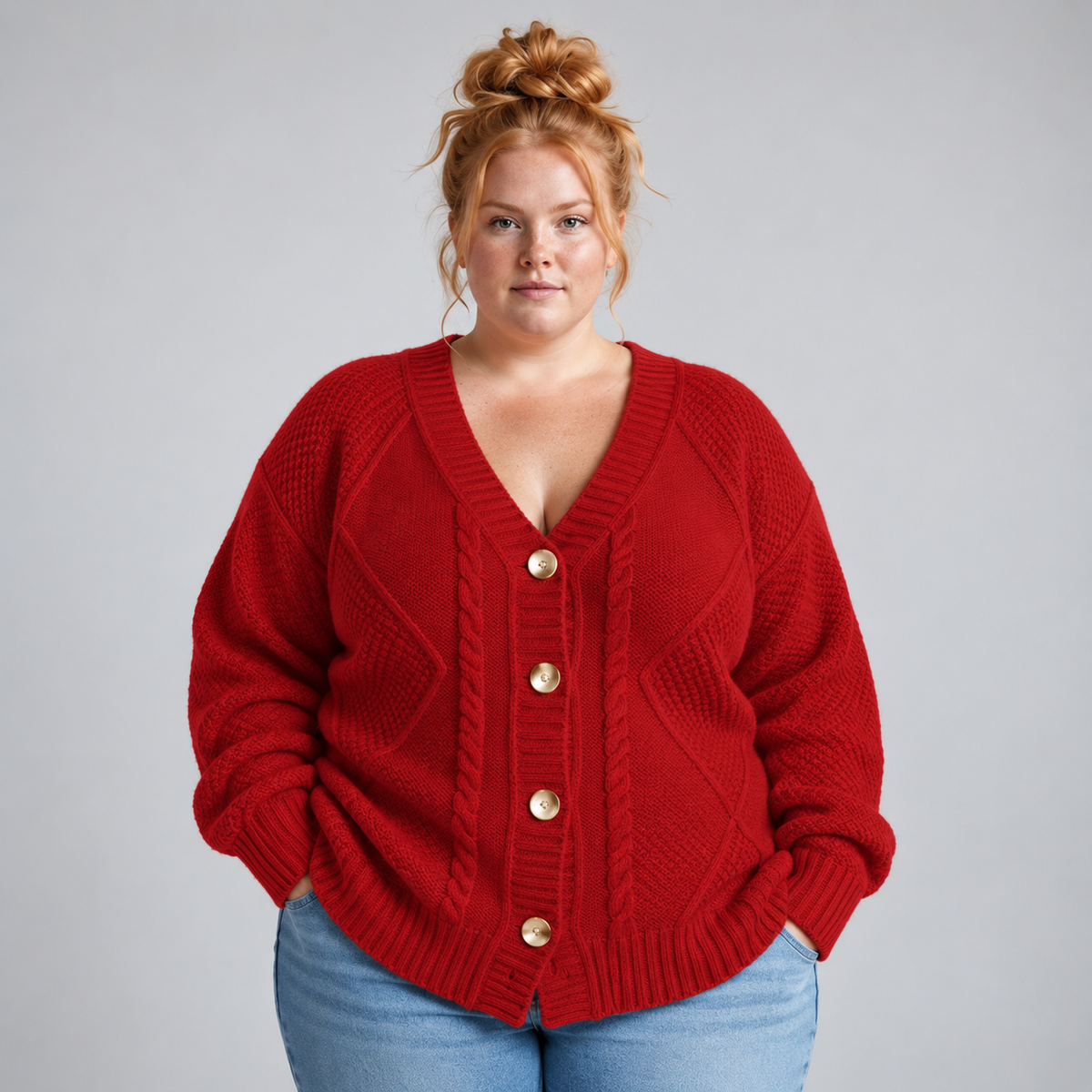 Wren | V-Neck Button Up Cardigan