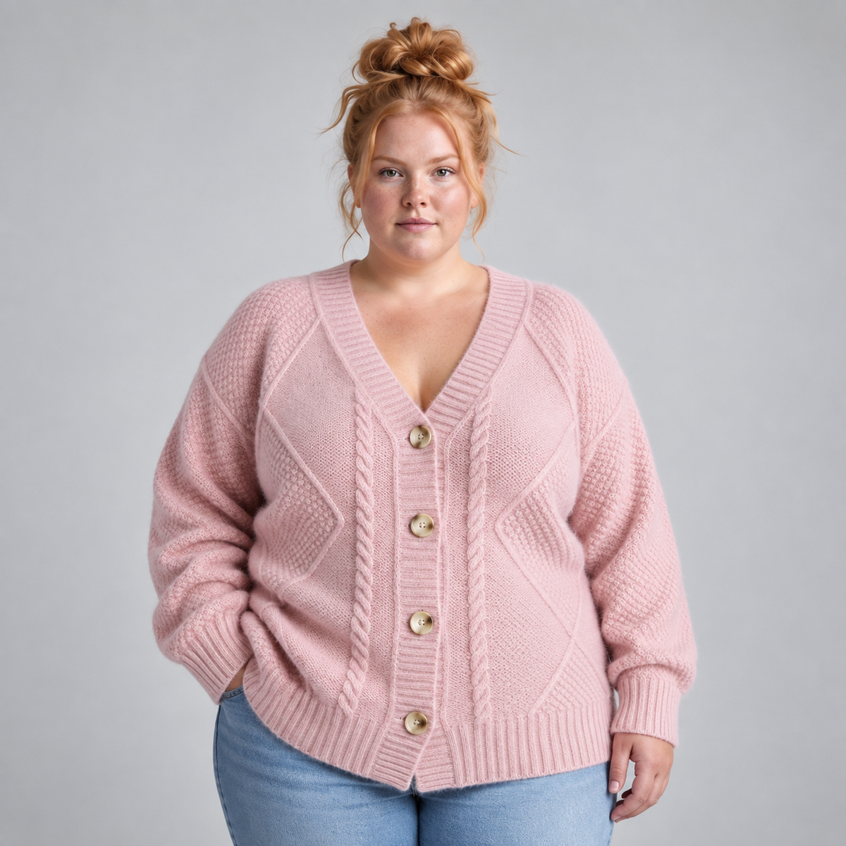 Wren | V-Neck Button Up Cardigan