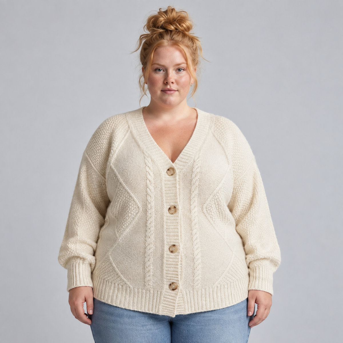Wren | V-Neck Button Up Cardigan