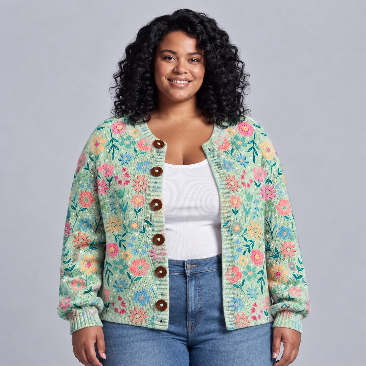 Foxfield | Vintage Floral Cardigan