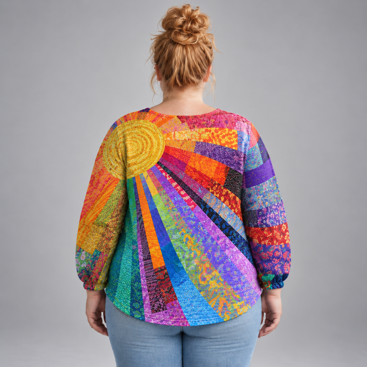 Vivienne Vintage Patchwork Top