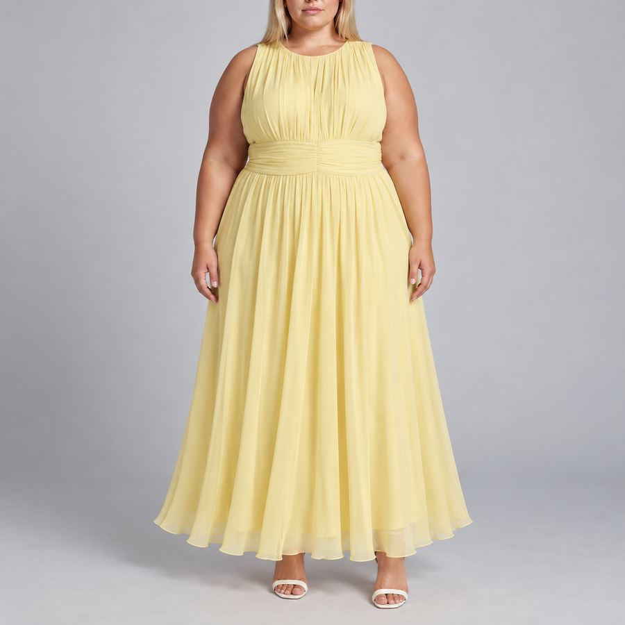 Roxanne | Ruched Maxi Dress