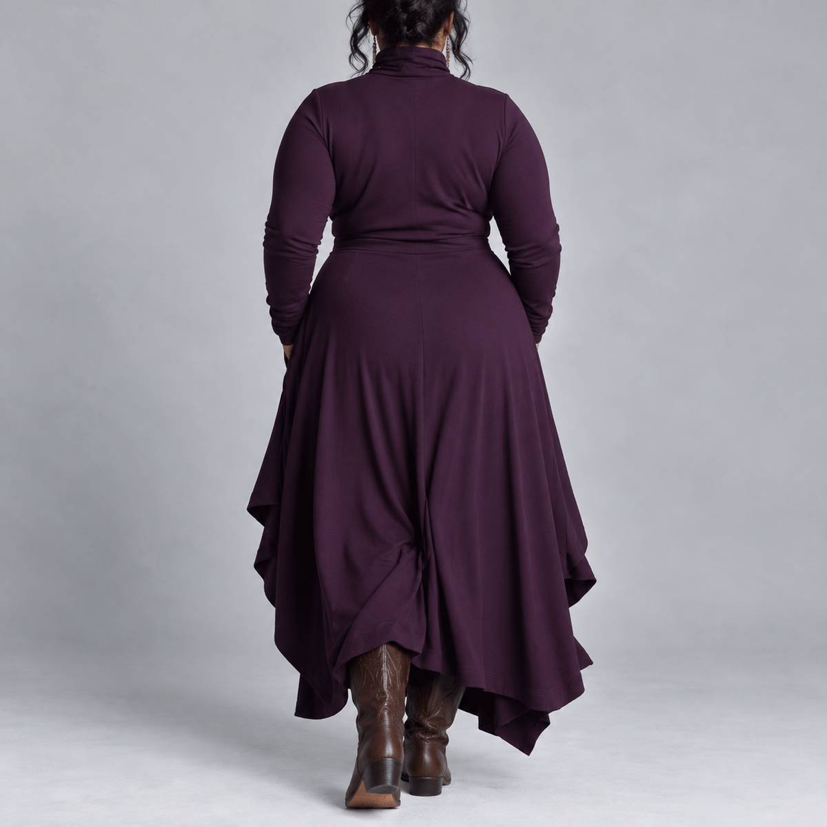 Natalie | Elegant Draped Dress