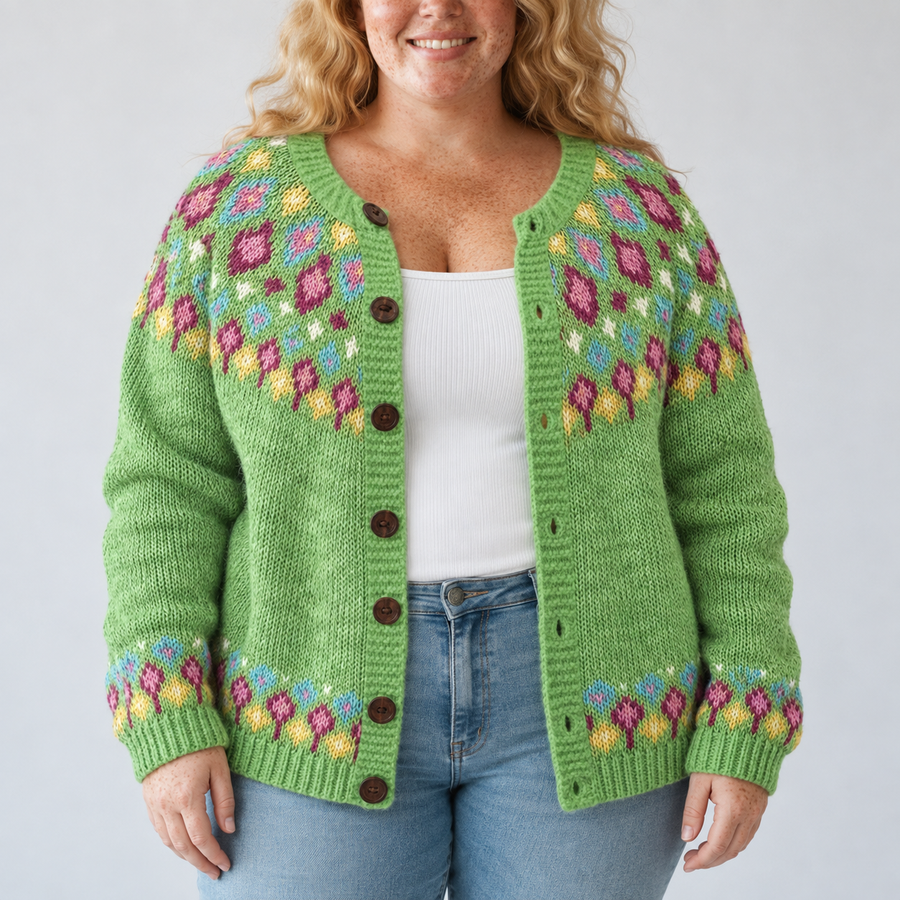 Rubie | Vintage Icelandic Cardigan