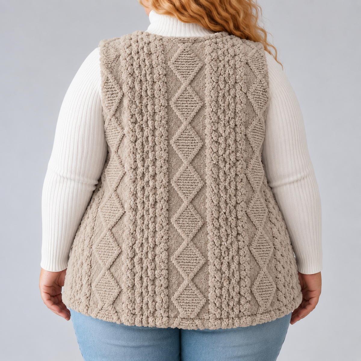 Aveline | Textured Longline Vest