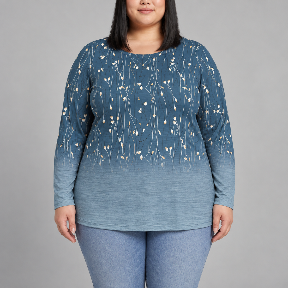 Elowen | Ombre Print Top
