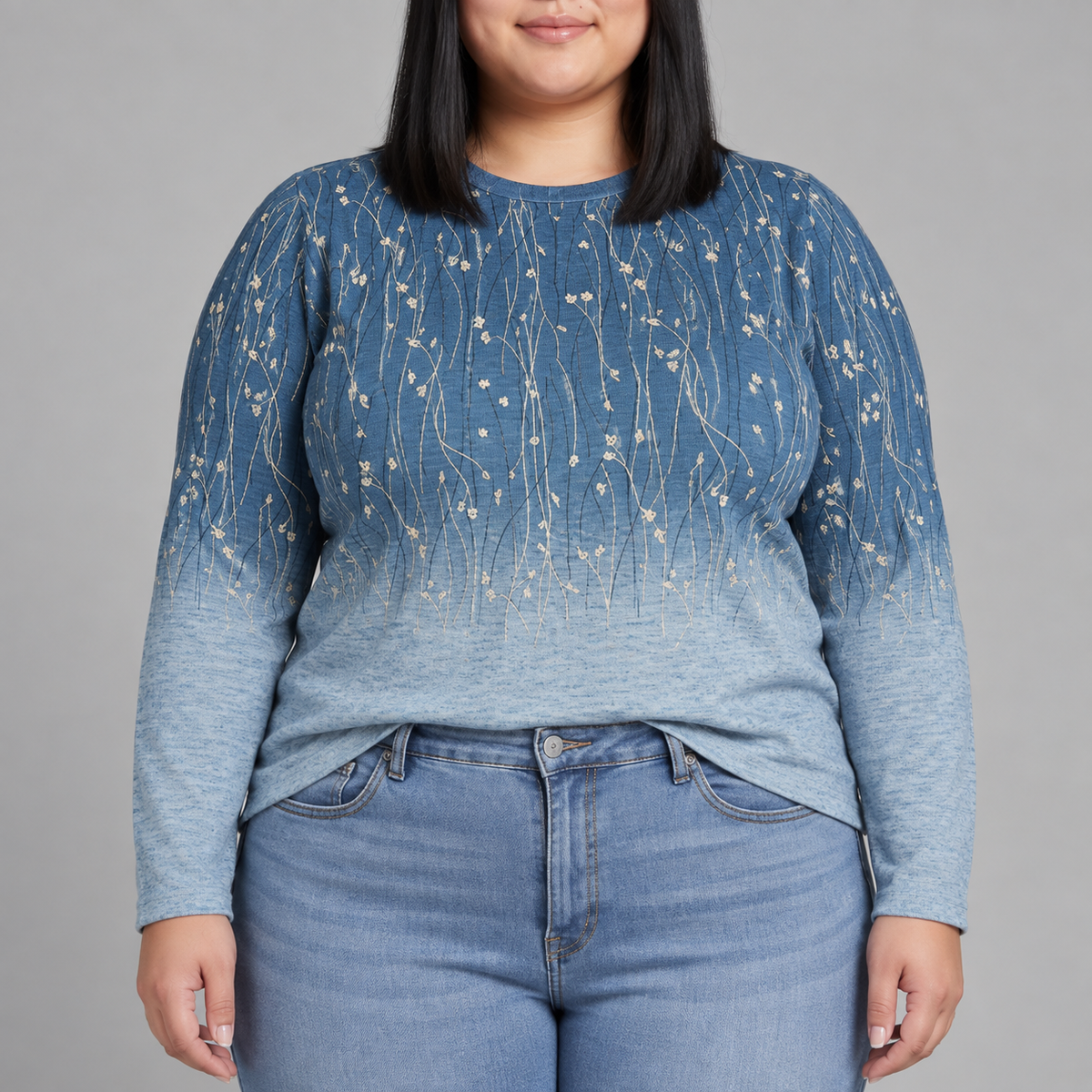Elowen | Ombre Print Top