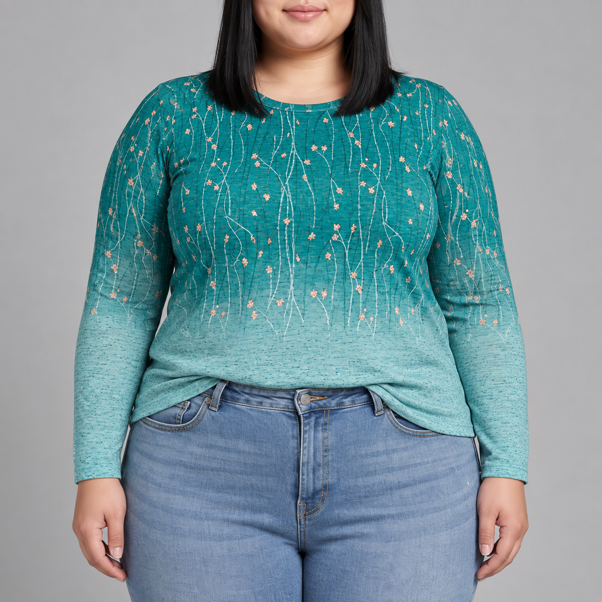 Elowen | Ombre Print Top
