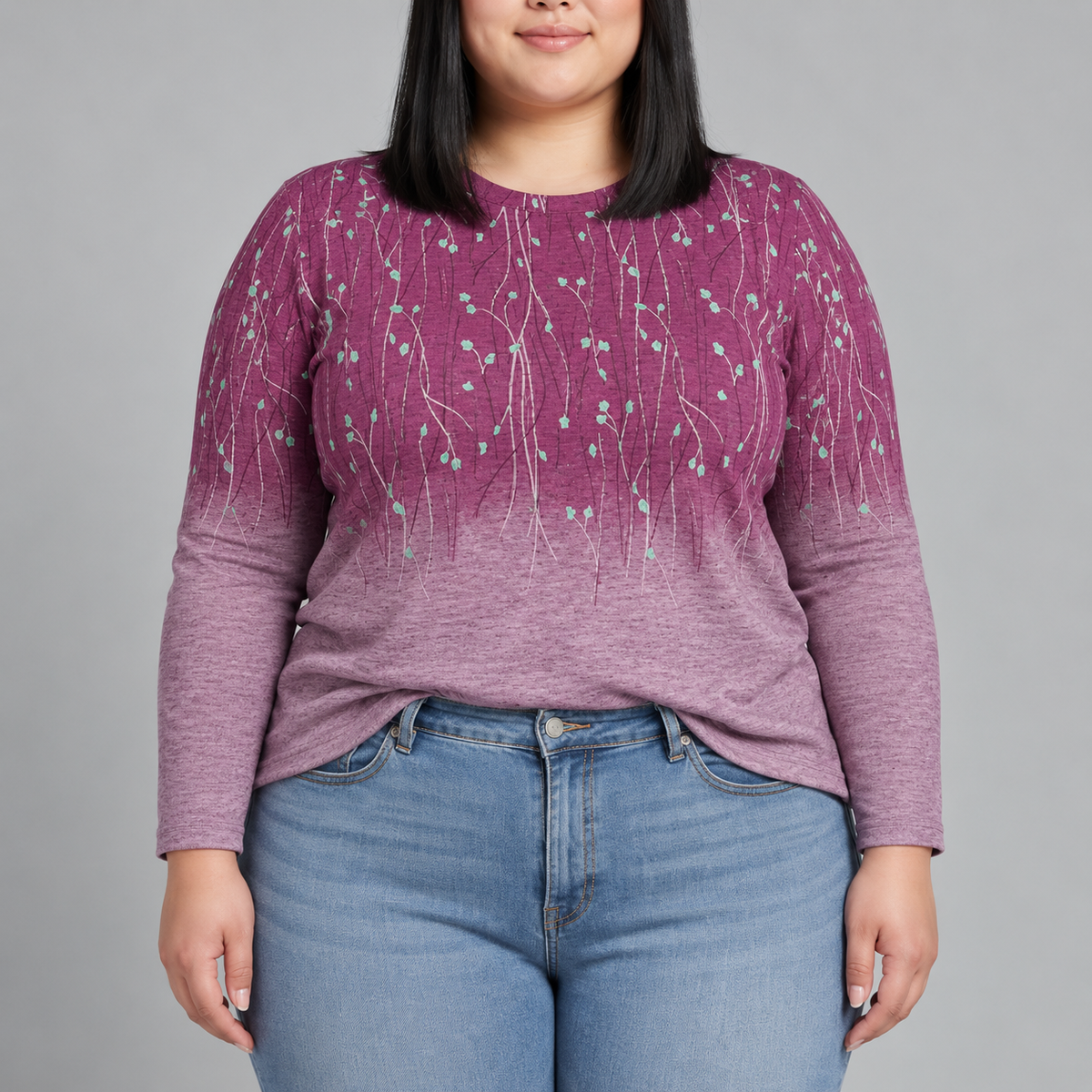 Elowen | Ombre Print Top