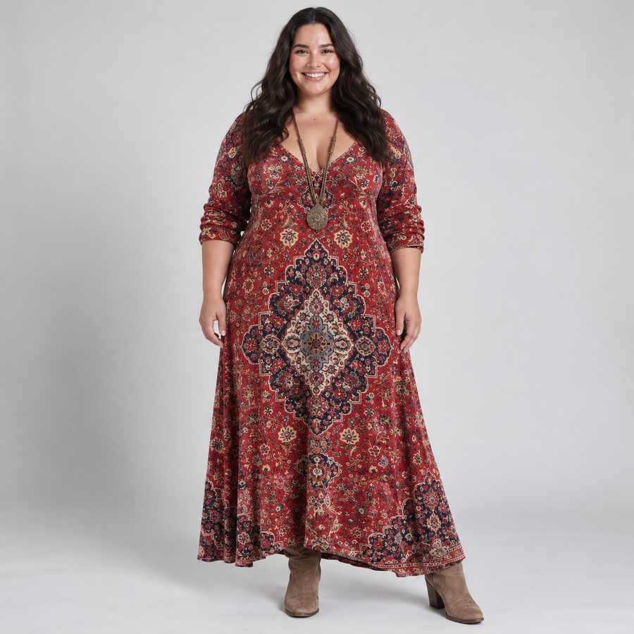 Valerie - Effortless Ankle Length Dress